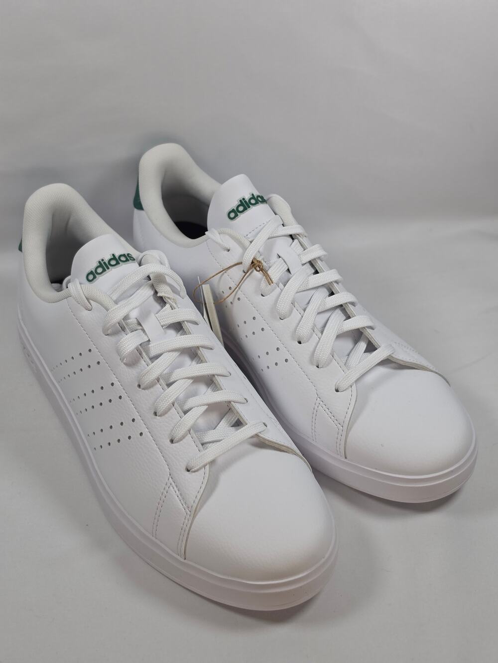 Adidas Advantage 2.0 – White/Green – Men’s 12 – BNIB